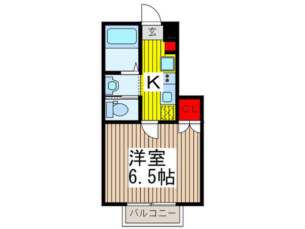 キャメル川口西青木の物件間取画像